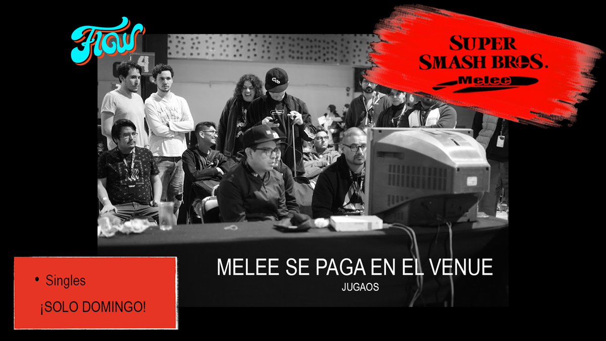 PATCHNOTESMTY's tweet photo. ¡Domingo sabroso! 💥

Nuestros amigos de @_flowgg_ se van a armar torneo de Melee 🎮 pa que los ancianos 👴 presionen botones y la raza de @ThunderstruckM traen el Street Fighter 6 y Tekken 8 👊pa ponerle sabor al domingo. La entrada exclusiva a estos torneos se paga en venue. https://t.co/L22KSO5hTg
