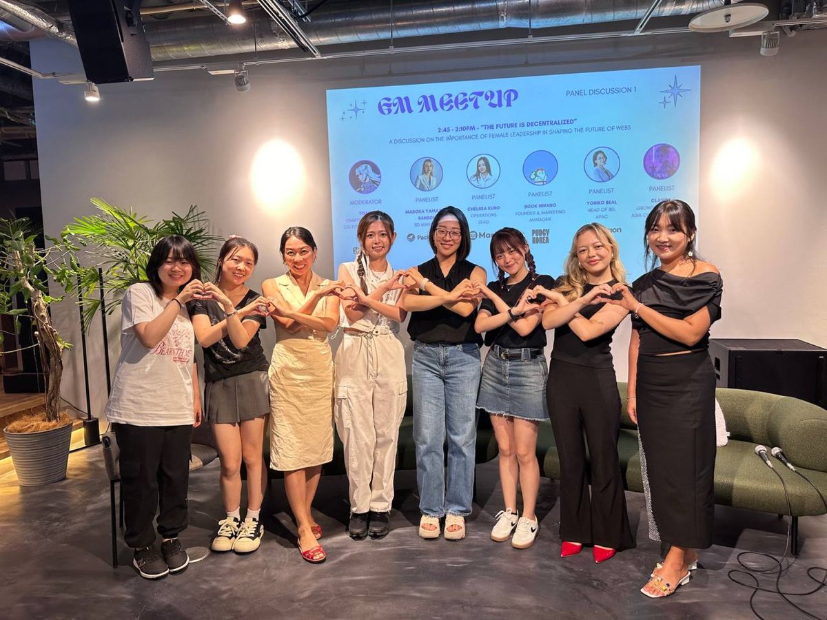 curvegridinc's tweet photo. The vibes at #GMMeetup Tokyo were ✨immaculate✨
Shout-out to our co-organizers at @shefiorg, @ThenaFi_, and @greenpill_japan for helping us plan the event! We also extend our gratitude to @CryptoCafenBar for hosting us in a great venue.
Dive in for some key highlights:
👇🧵 https://t.co/FaNm1uPimp