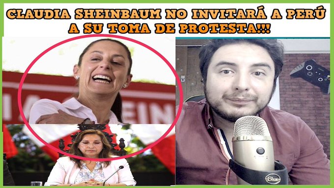 &iquest;Por que Claudia Sheinbaum no invitar&aacute; a Per&uacute; a su toma de protesta? #ClaudiaSheinbaum #peru https://t<a href="/tag/peru"class="tags"><span>#peru</span></a><a href="/tag/claudiasheinbaum"class="tags"><span>#claudiasheinbaum</span></a>