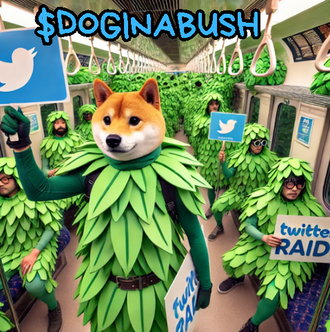 elieantte0x's tweet photo. 🔥 $DogInaBush Twitter Raids Incoming! 🔥
We’re taking over timelines and spreading the word! 🚀💰
Join the raid and let’s make some noise! 📢💪
#Solana #MemeCoin #DogInaBush #Crypto #TwitterRaid #CryptoFam #SolanaNFT #DeFi #Web3 #Altcoin #CryptoCommunity #MoonMission #SolanaEcosystem