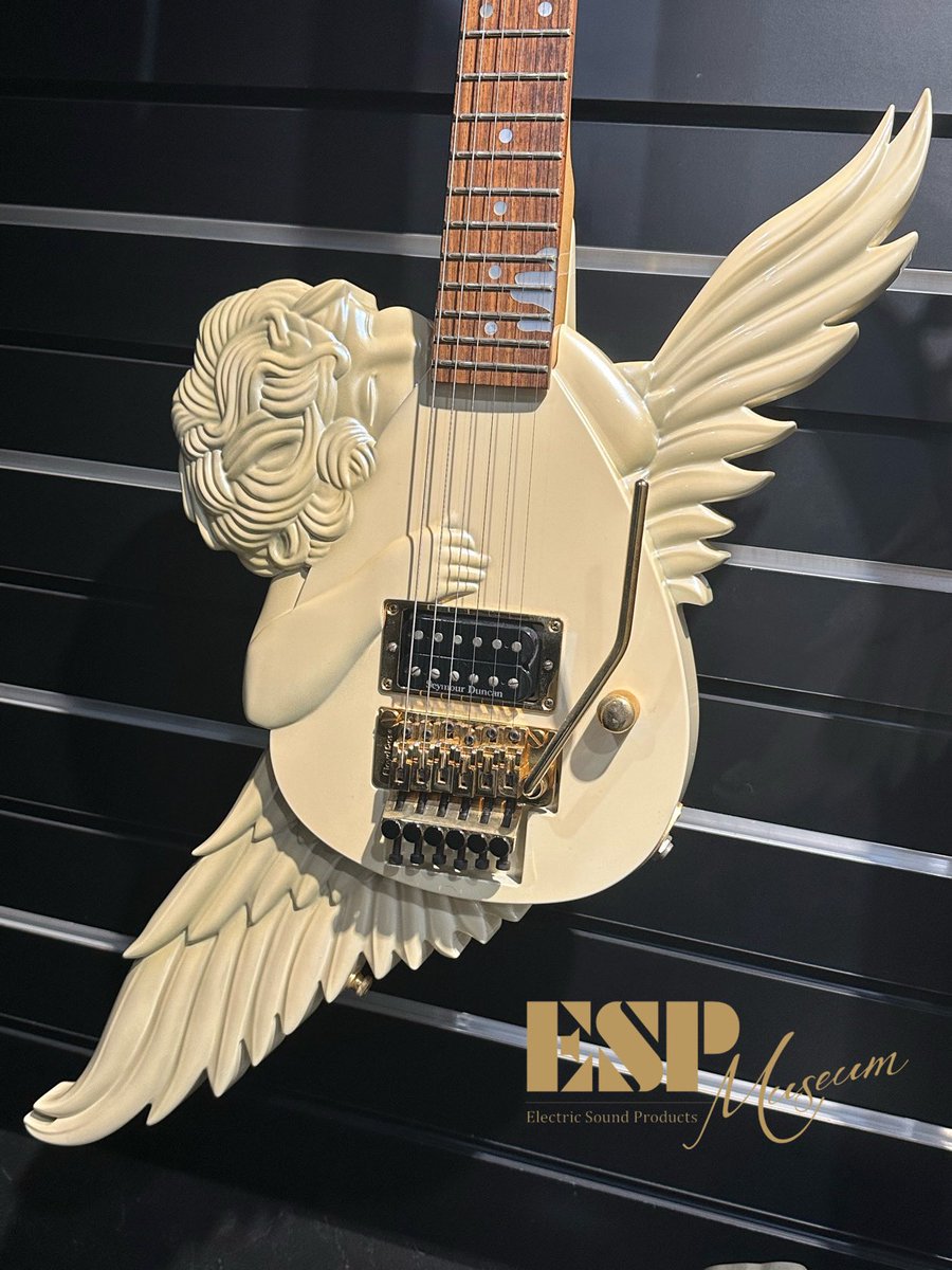 Takamiy's Guitar Heaven レプリカ モデル Takamiy's Guitar Heaven 2024】 「ESP Angel」 ESP Museum内を高見沢