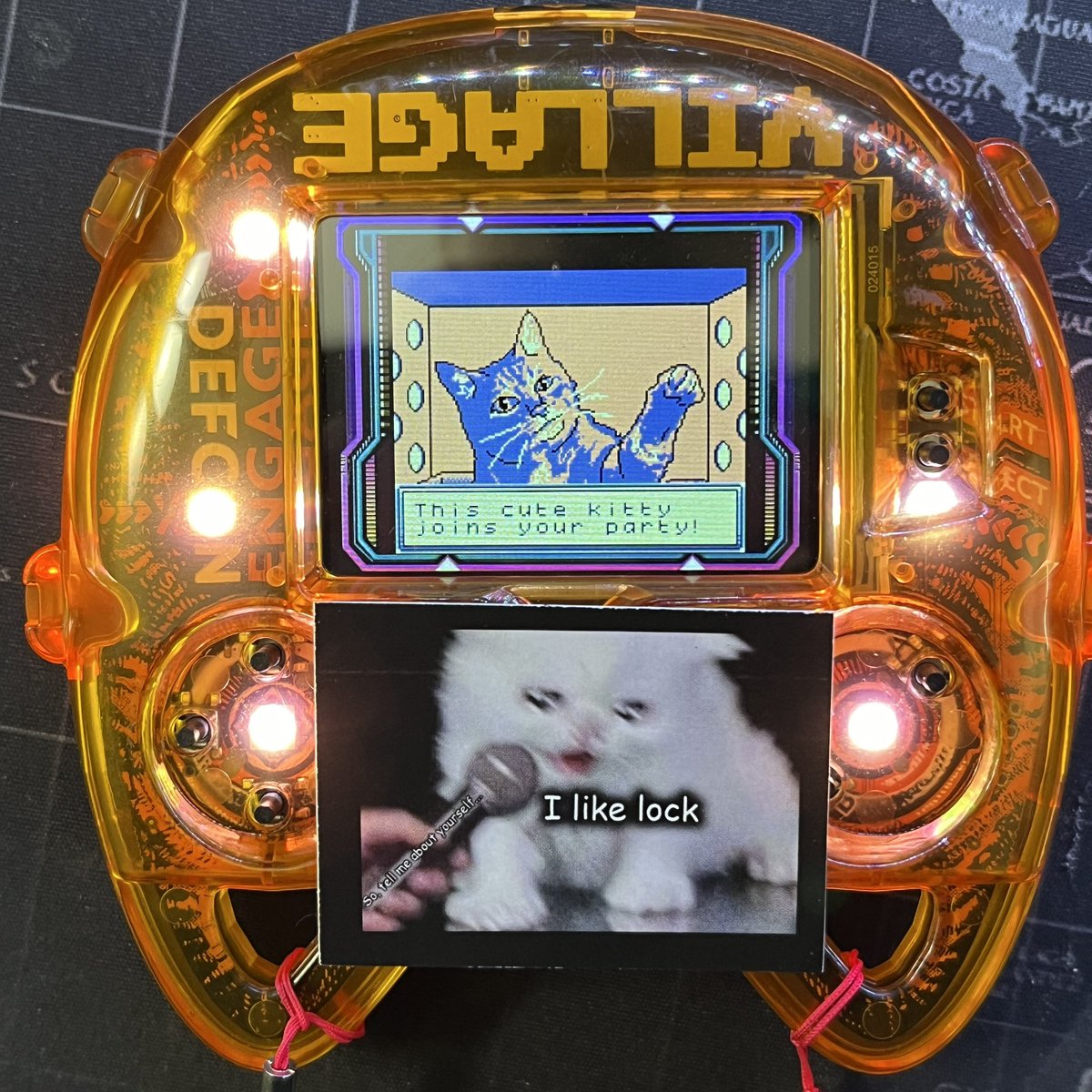 #Defcon32, did you stop by the TOOOL Lockpicking Village and play the lockpicking mini game to free the smol kitty yet? #Defcon