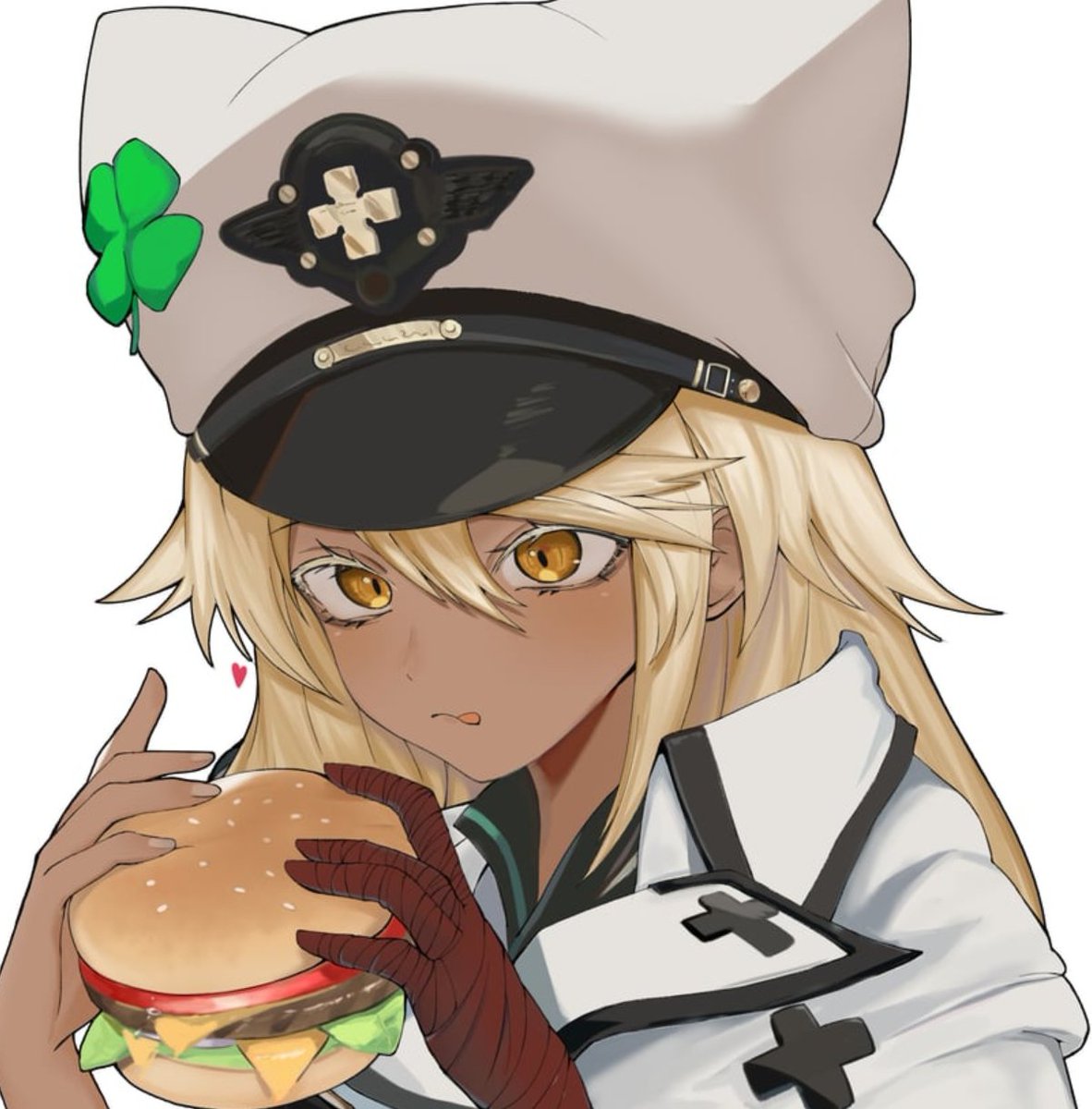 Ramandlethal's tweet photo. It seems all the meat from the hamburgers Ramlethal eats go all to some places. She finds it really bothersome because it forces her to float around so the sounds of her cheeks clapping when she takes a step don't alert people https://t.co/IIXrSr5qyN