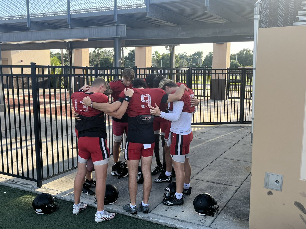 Coach Mike Canales (@coachcanales) on Twitter photo Day 6 In The Books, Nothing like seeing your QBโs Pray before starting their day on the field. They Pray 4 Each Other, Compete Once they Cross the Line & Push each other to be Better. #GiveMoreBeMoreDoMore #FuelTheFire #QBsWork <a href="/SEUFireFootball/">Southeastern Football</a> ๐๐๐๐ฅ๐ฅ๐ฅ Day 6 In The Books, Nothing like seeing your QBโs Pray before starting their day on the field. They Pray 4 Each Other, Compete Once they Cross the Line & Push each other to be Better. #GiveMoreBeMoreDoMore #FuelTheFire #QBsWork <a href="/SEUFireFootball/">Southeastern Football</a> ๐๐๐๐ฅ๐ฅ๐ฅ