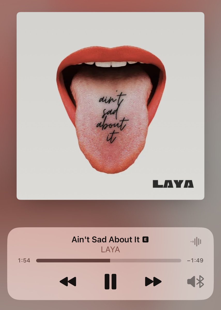 ohshooter's tweet photo. @RatedRnB LAYA nailed that 90s R&B sound. This is so TLC-coded in the best way. #AintSadAboutIt https://t.co/pXsm8i2bYH