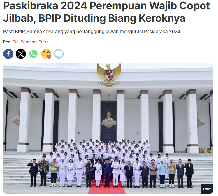 rikzasaifullah's tweet photo. Benarkah ini @BPIP_RI ? Jika benar, apa bisa disimpulkan jika ternyata #Pancasila bertentangan dengan #SyariatIslam? 
https://t.co/S3OdiSo5eR https://t.co/RpzWQIo41F