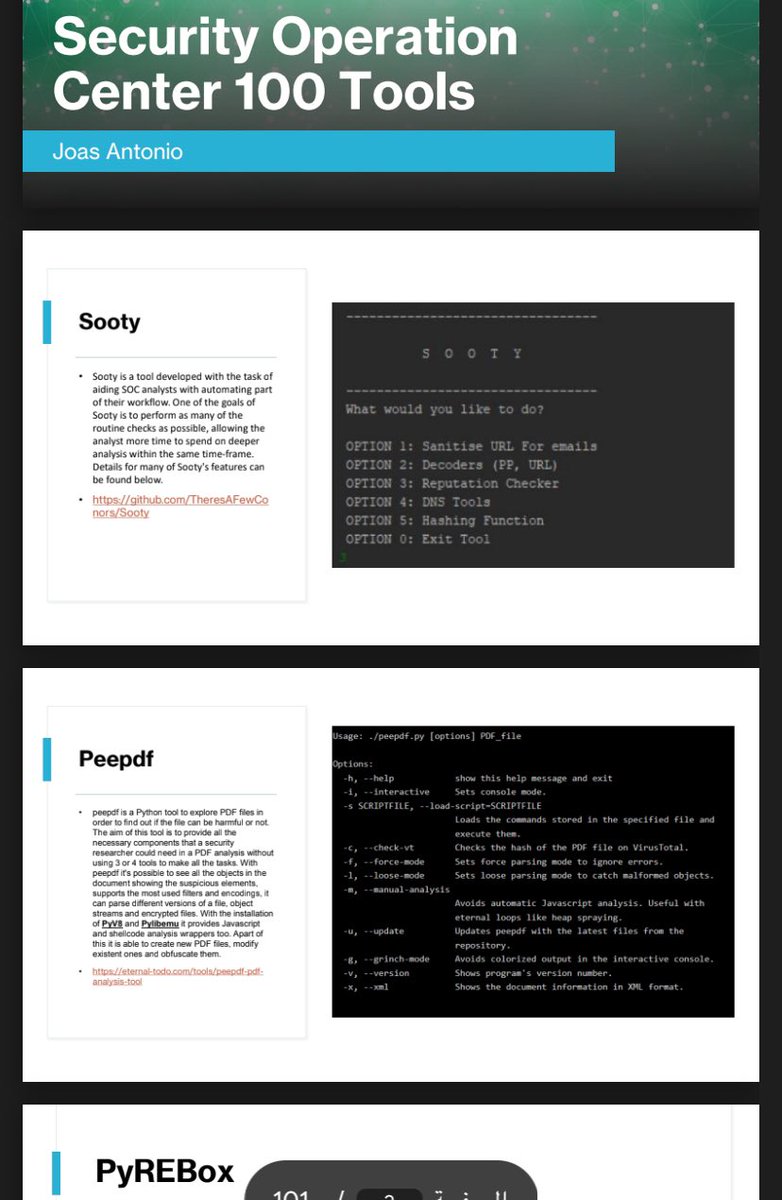 قائمة بـ 100 أداة SOC 

drive.google.com/file/d/1MM5Y5P…
