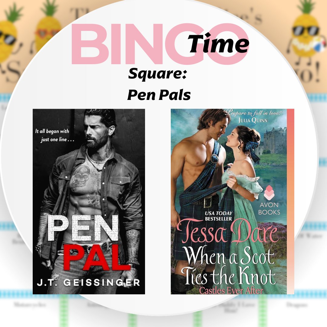 TheRippedBodice's tweet photo. There are only a few weeks left to play #RippedBodiceBingo. And we've still got more suggestions!
Drag: @Skye_Quinlan #JasonJune
Diners, Drive-ins, & Dives: @AlishaRai #TimothyJanovsky
Name in Title: @MSheridanAuthor @TaliaHibbert
Pen Pals: #JTGeissinger @TessaDare https://t.co/6ACQqm5rvZ