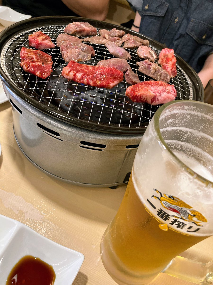 幸せ🥩🍻😆