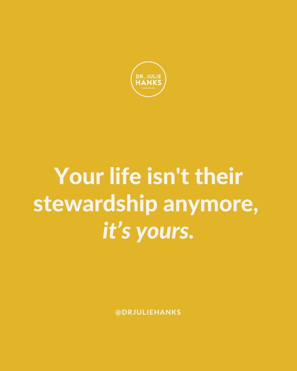 DrJulieHanks's tweet photo. Don’t give your family’s spiritual feelings more power over your own. Your life isn't their stewardship anymore, it’s yours.
Set those boundaries!
#drjuliehanks #boundaries #lds #mormon #latterdaysaints #faithtransition #faithjourney #faithexpansion #differentation https://t.co/LeFsMAnuwV
