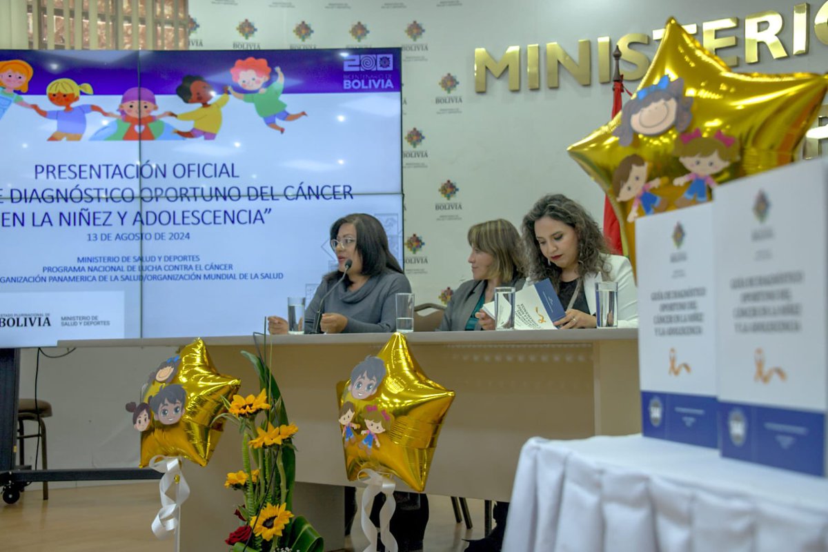 Tras un proceso de construcción con expertos y pacientes, entregamos la primera #Guía de Diagnóstico Oportuno de cáncer en la niñez y adolescencia, una herramienta obligatoria en el 1er y 2do nivel para identificar los signos y señales previos al  #cáncer en esta población.