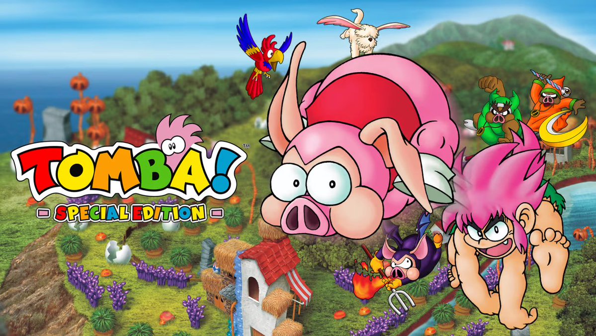 indieexchange's tweet photo. FREE GAME GIVEAWAY TIME! 🎁 #FreeKeyFriday

Tomba! Special Edition, the ultimate version of 'Tomba!' is available NOW and we wanna give 3 lucky gamers the chance to go hog wild. 🐽

➡️ Follow @LimitedRunGames &amp; @indieexchange
🔁 Repost
🐷 Comment your fav retro platformer https://t.co/IiReMd1jDe