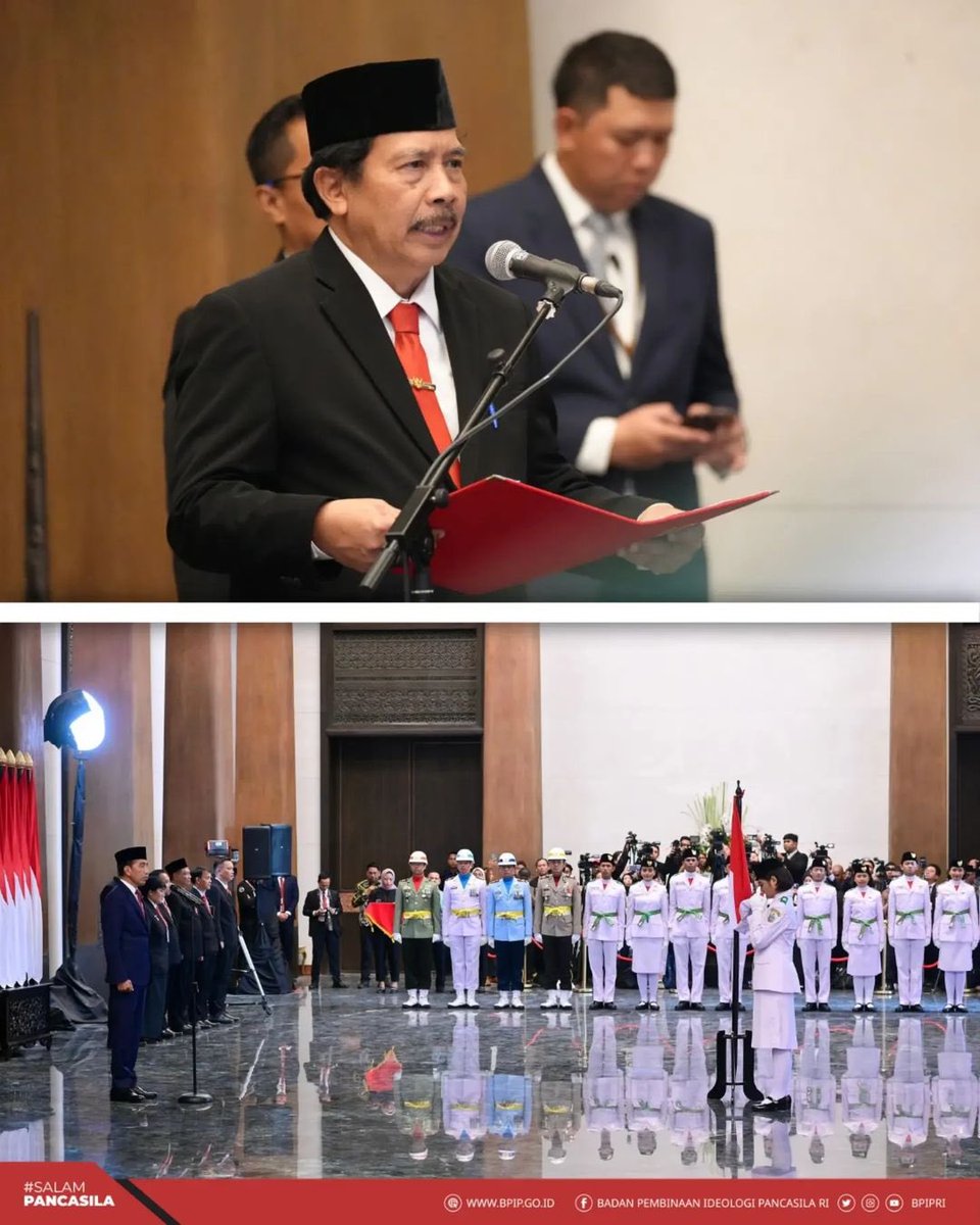Badan Pembinaan Ideologi Pancasila tweet media