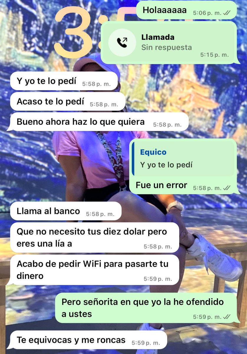 Eah266's tweet photo. Por eso Panamá no avanza…
Por gente ratera! Un yappy equivocado le puede ocurrir a cualquiera…, le escribo con amabilidad, y me respondió grosera y me bloqueo. 
Espero que le haya servido🙌🏻 https://t.co/I0jiJslmKJ