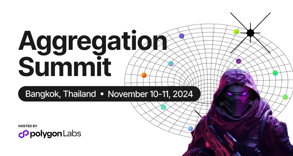 MayorOfMatic's tweet photo. Move over DevCon, it’s the Aggregation Summit!!! - NOV 10-11th 🔥🔥🔥

Topics:
zk Research ✅ 
Proof Aggregation ✅ 
Programmable Cryptography ✅ 
Security and Privacy ✅ 
Governance ✅ 
DeFi ✅ 
Cross-Chain Communications ✅ 
Data Aggregation ✅ 
Case Studies and Applications ✅ https://t.co/KX8G0mwrAY