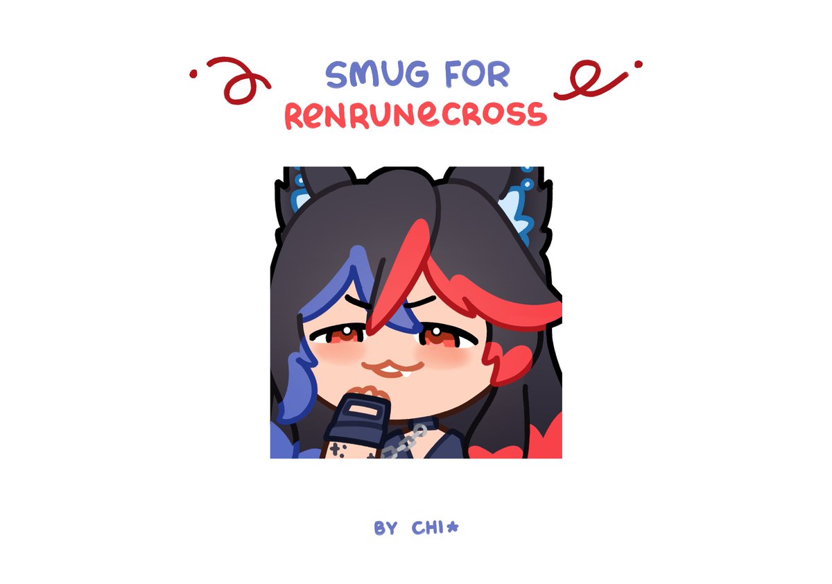 RenRuneCross's tweet photo. Look at the little smug wolf :3c 

This will be a new emote! Submitted it and waiting approval. 

#wolfscribbles https://t.co/HliRJwuTIL