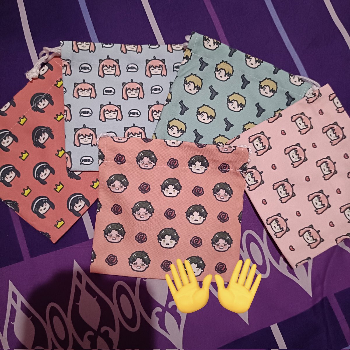 ogilucuk's tweet image. Pouch Spy x Family ♥️
💸25K (+-15 x 15cm)

Pakai karyaku loh ini 😍
Tersedia di Shopee💅

#SPYxFAMILY #SpyxFam #loid #anya #anyaheh #damian #yor #pouch #merch #murah
