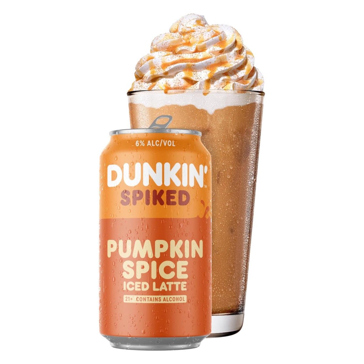 nerdist's tweet image. Dunkin's new Spiked Pumpkin Spice Iced Latte is the perfect treat, no matter the season. nerdist.com/article/dunkin…