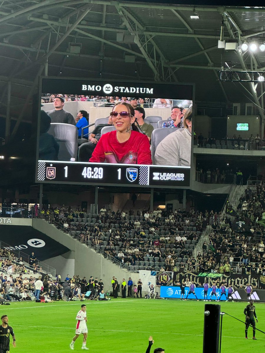agoodjuan's tweet photo. First time I'm starstruck at @BMOStadium. 🤩 https://t.co/OSKSeI2pFf