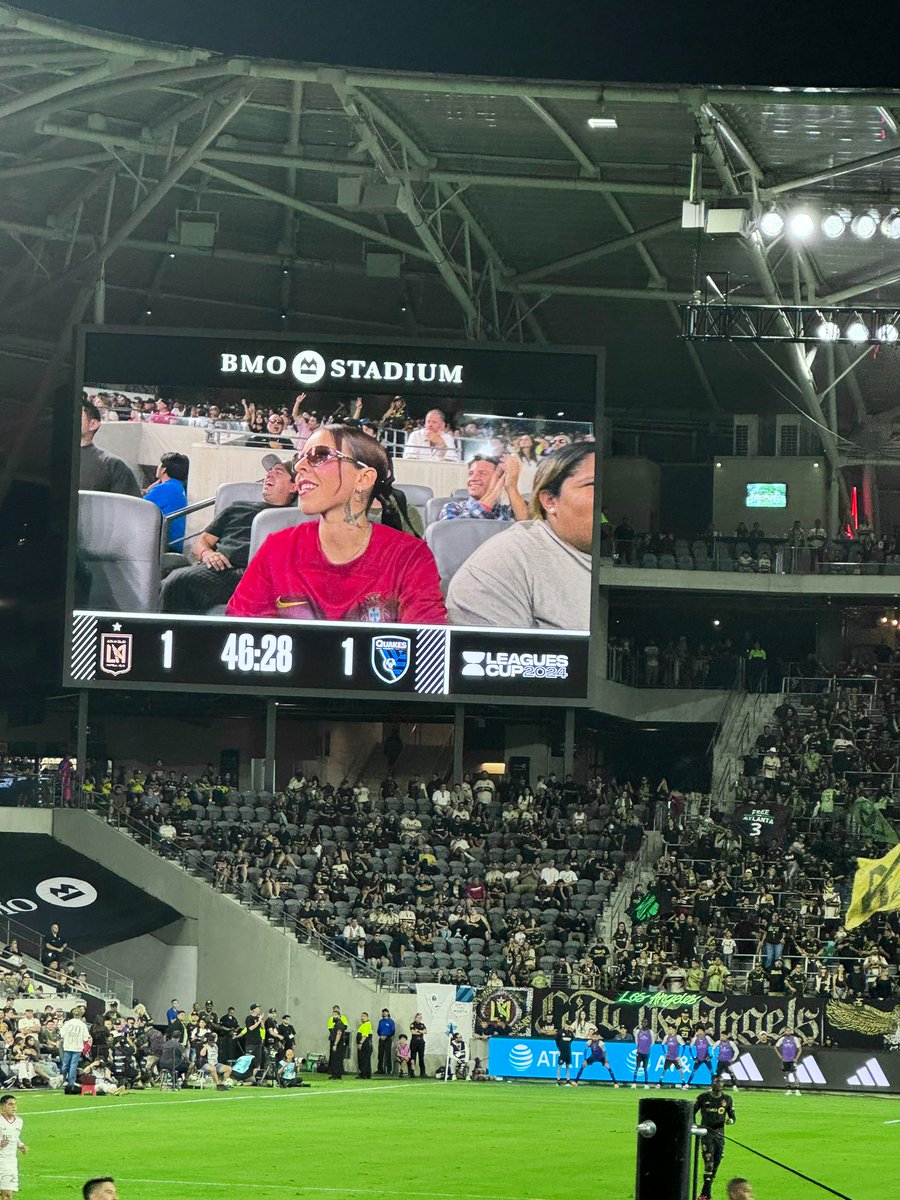 agoodjuan's tweet photo. First time I'm starstruck at @BMOStadium. 🤩 https://t.co/OSKSeI2pFf