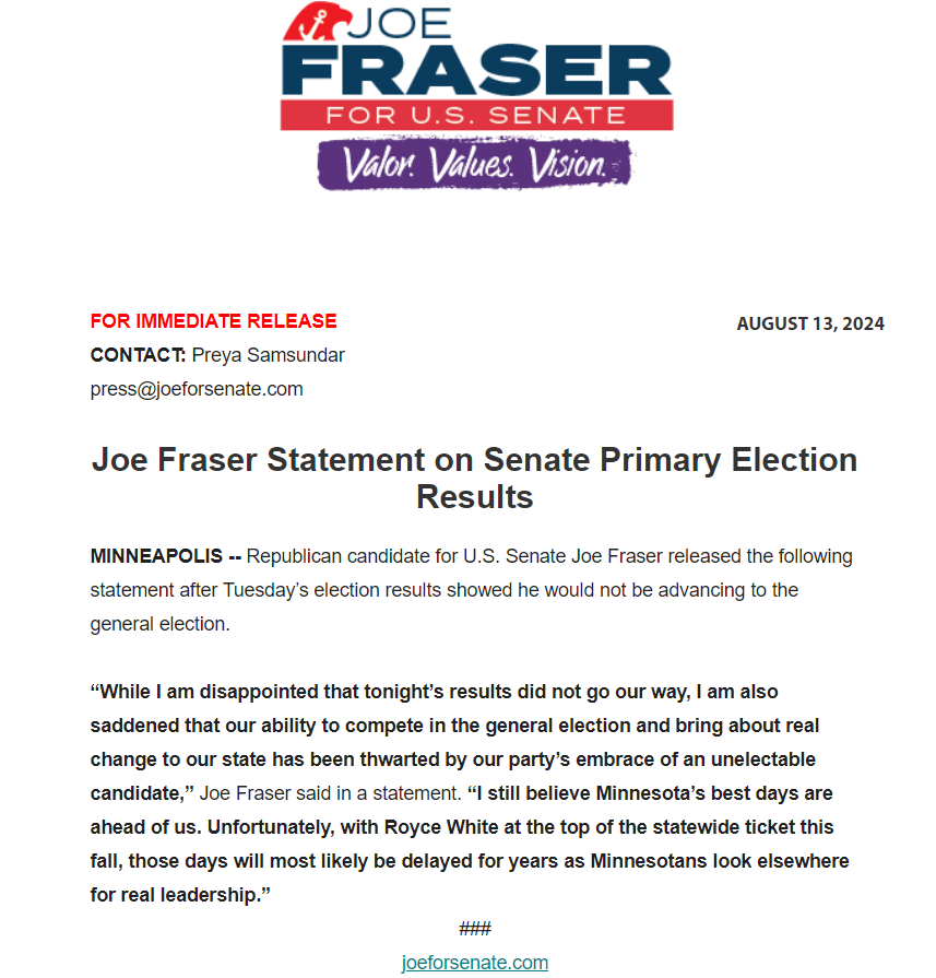 Thank you, Minnesota.