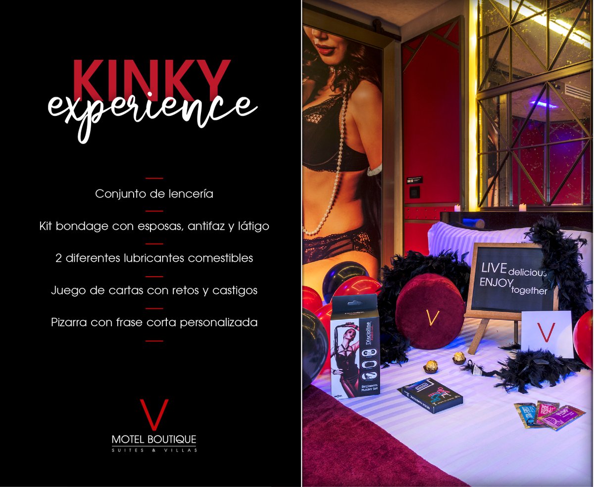 vboutiquehotels's tweet photo. Experimenta un placer sublime con nuestra #KINKYexperience 🔥🔥 RESERVA: https://t.co/9SRBpduWFh https://t.co/whMQHkOMF6