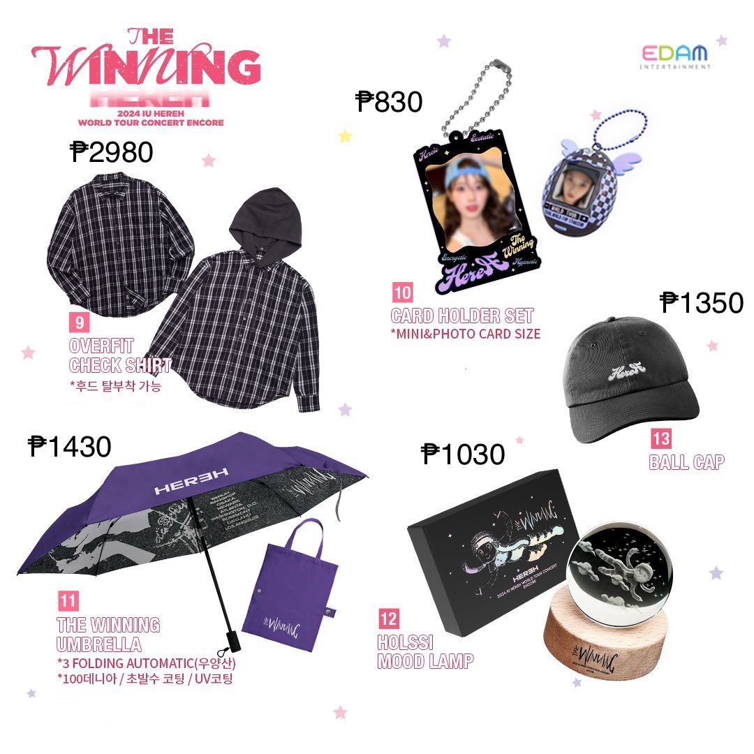 seinapse's tweet photo. WTS LFB IU PH
[PH GO]

IU THE WINNING HEREH ENCORE CONCERT MD 
- limited qty only (prio first to pay)

DOO: 08/30/2024
DOP: ₱100 dp, remaining balance 1 week after sending oc
ETA: oct - nov

dm @seneca_cart for orders!

help rt, ty! 🤍 https://t.co/qFcY9laCdj