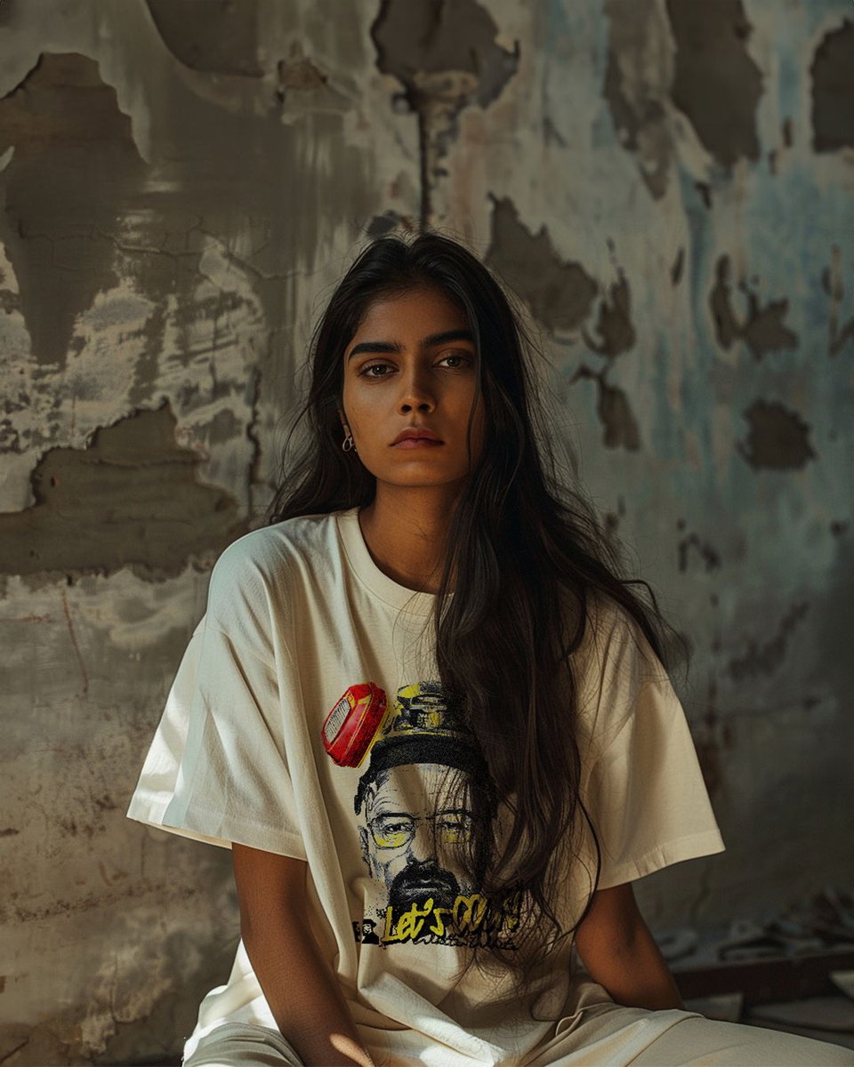 HymnsWear's tweet photo. 🧪 Breaking boundaries, breaking norms, and breaking... meth? 

#Heisenberg #BreakingBad #Fashion #Tshirt #PopCulture #LiveNowBuyNowCookNow #HymnsWear #LimitedEdition #StyleStatement

👉 https://t.co/BUz9G4y3BF https://t.co/h9xOVaRVwX