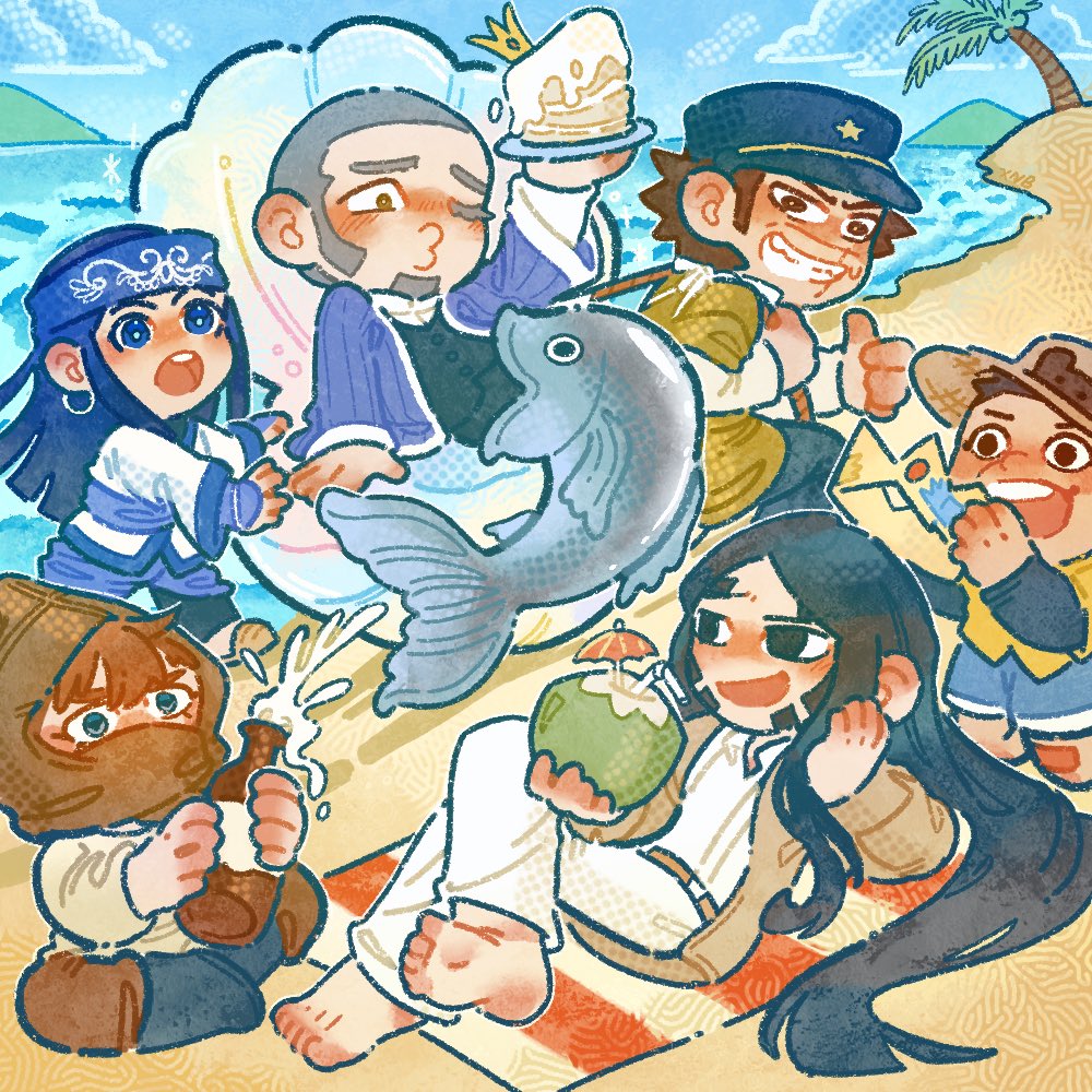 Happy Botarou Day!!🐬👑

#goldenkamuy #ゴールデンカムイ