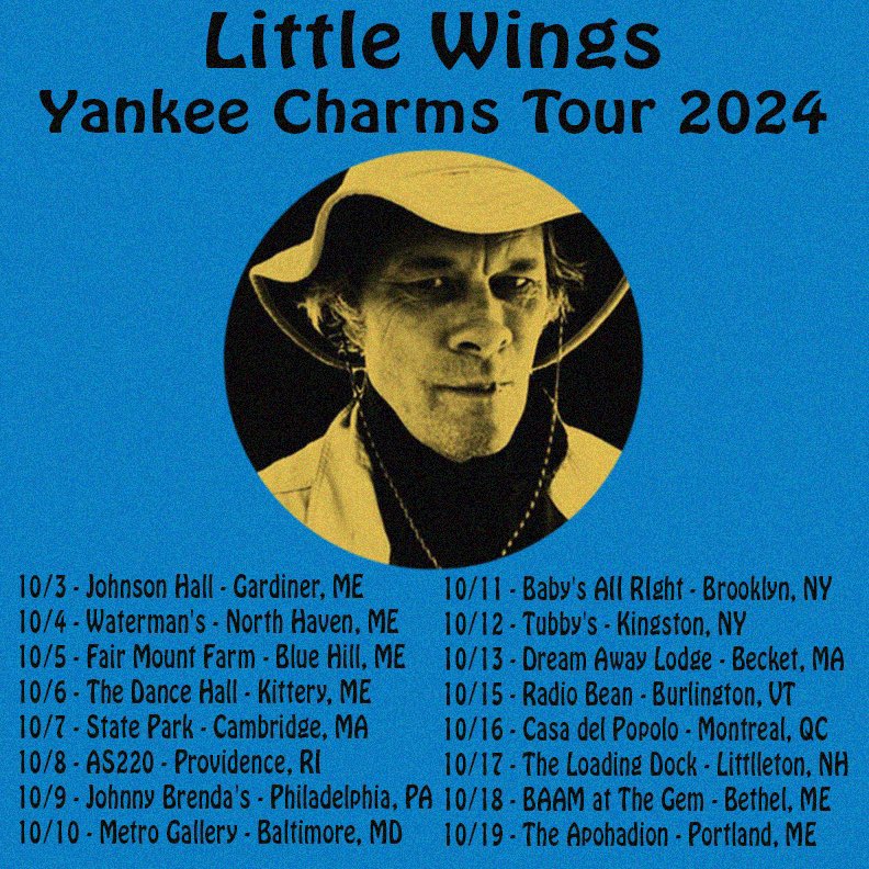 Our last stretch out for a while get off Twitter and into one of our shows in the east you optimistic goons !