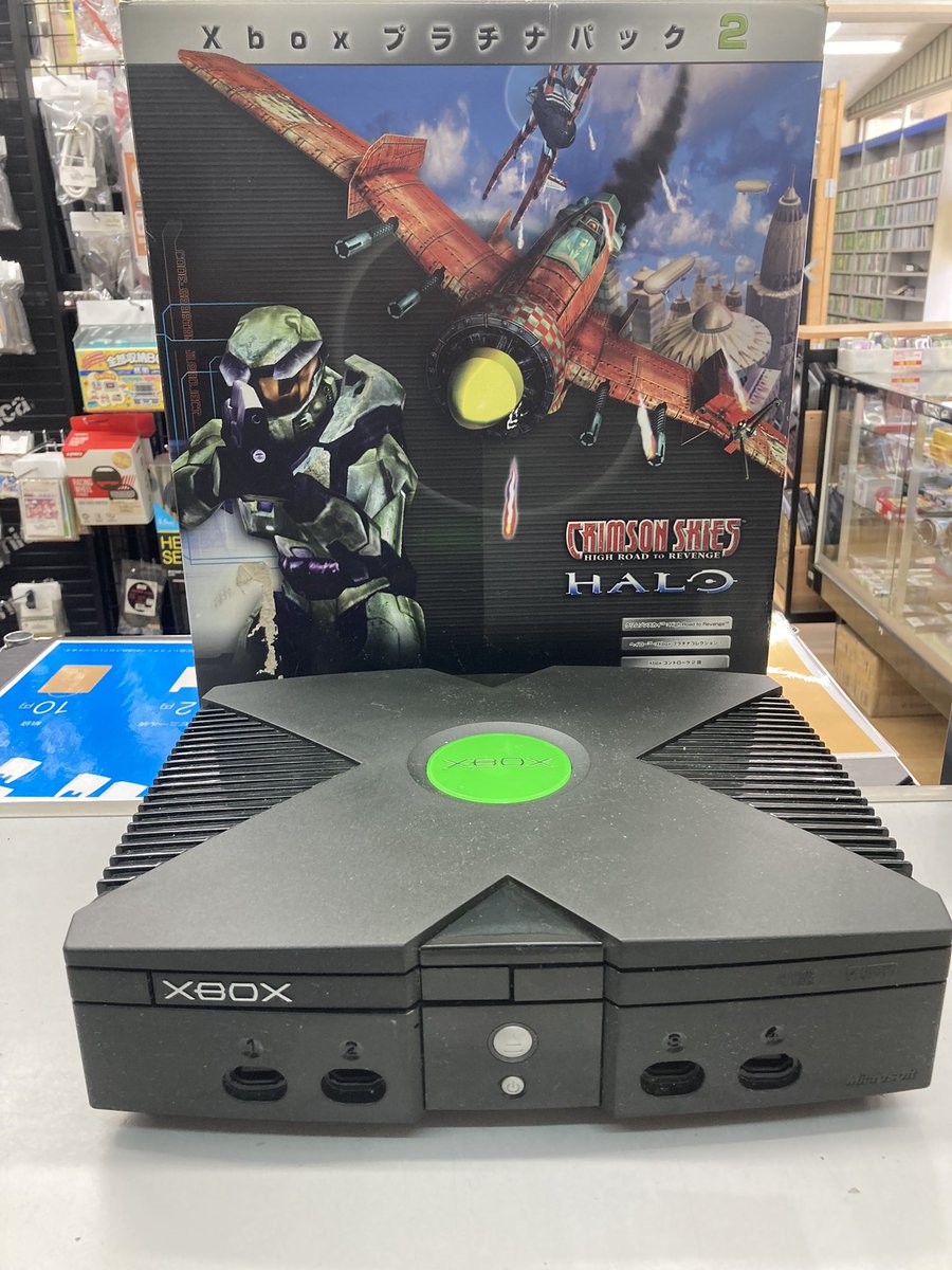 先日買取した初代XBOX本体は、カレンダーの不良とゲームの読み込みが数