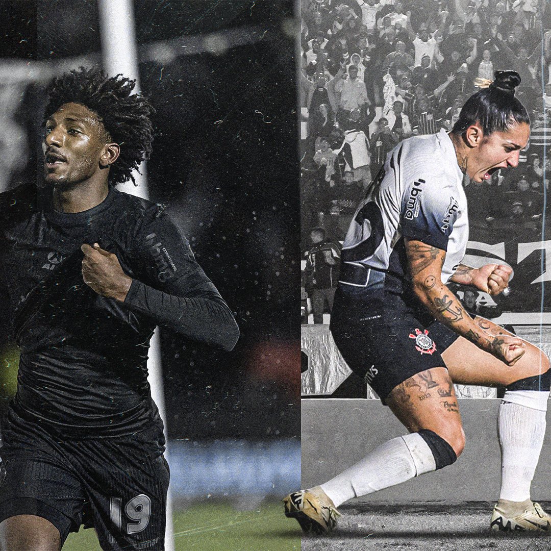 Vitória em dobro nesta noite e ambas fora de casa! 🖤💜

Feminino: Realidade Jovem 0 🆚 4 Corinthians
Masculino: Red Bull Bragantino 1 🆚 2 Corinthians

Muito boa noite, Fiel! 🫂

📸 Pedro Zacchi/Paulistão e Rodrigo Coca

#RespeitaAsMinas
#VaiCorinthians