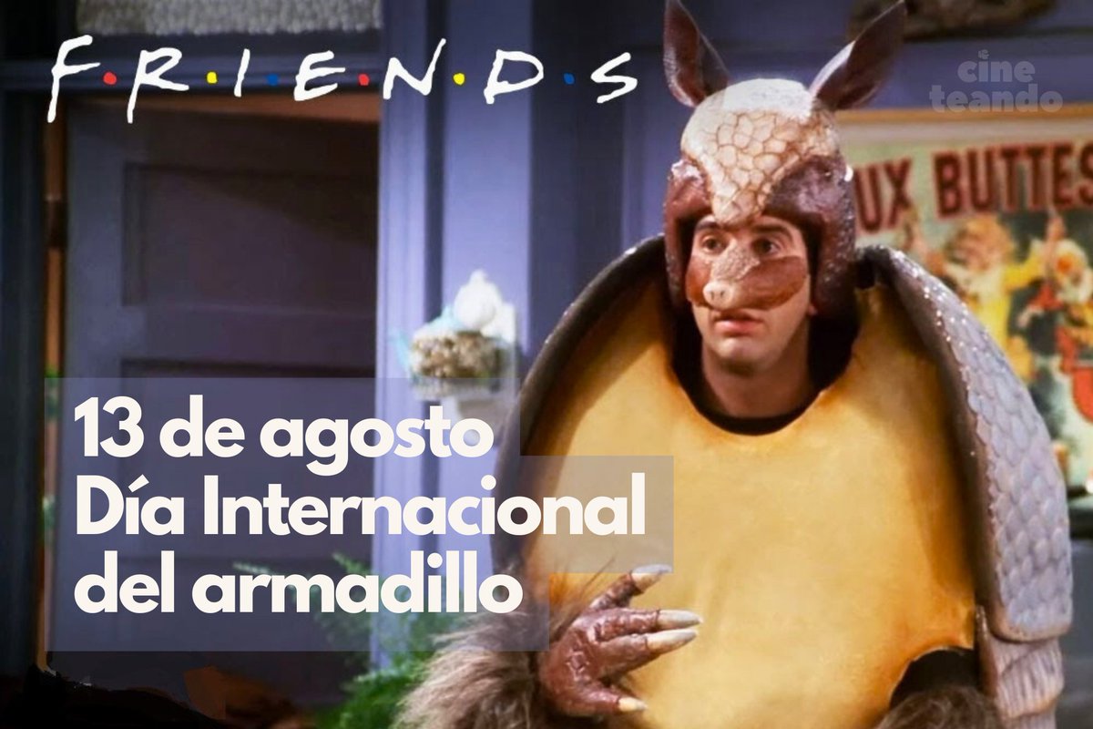 🦔 ¿Alguien sabía que hoy es el día del internacional del armadillo? esto con el fin de generar conciencia para preservar la especie debido a que está en riesgo de desaparecer. 
¿Recuerdan este episodio de #Friends? 
#DiaInternacionalDelArmadillo #DiaDelArmadillo #ArmadiloDay 
🧵