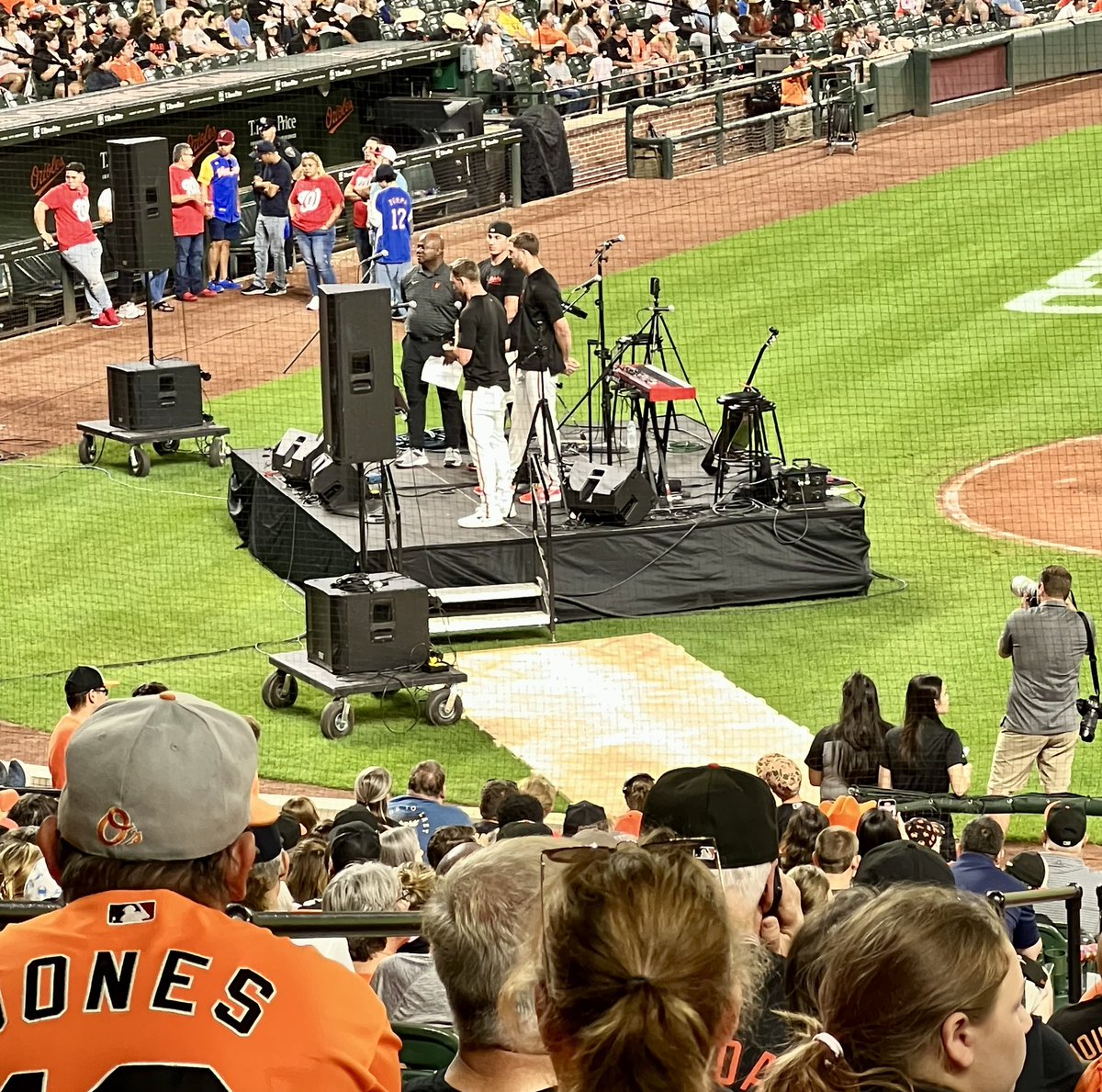 jbenowitz1831's tweet photo. Thanks to the O’s, Gunnar, Westy, Danny, McCann, Ryan O’Hearn and Trevor Rogers for putting on the first Faith Night at Camden Yards. https://t.co/hasNZybftK