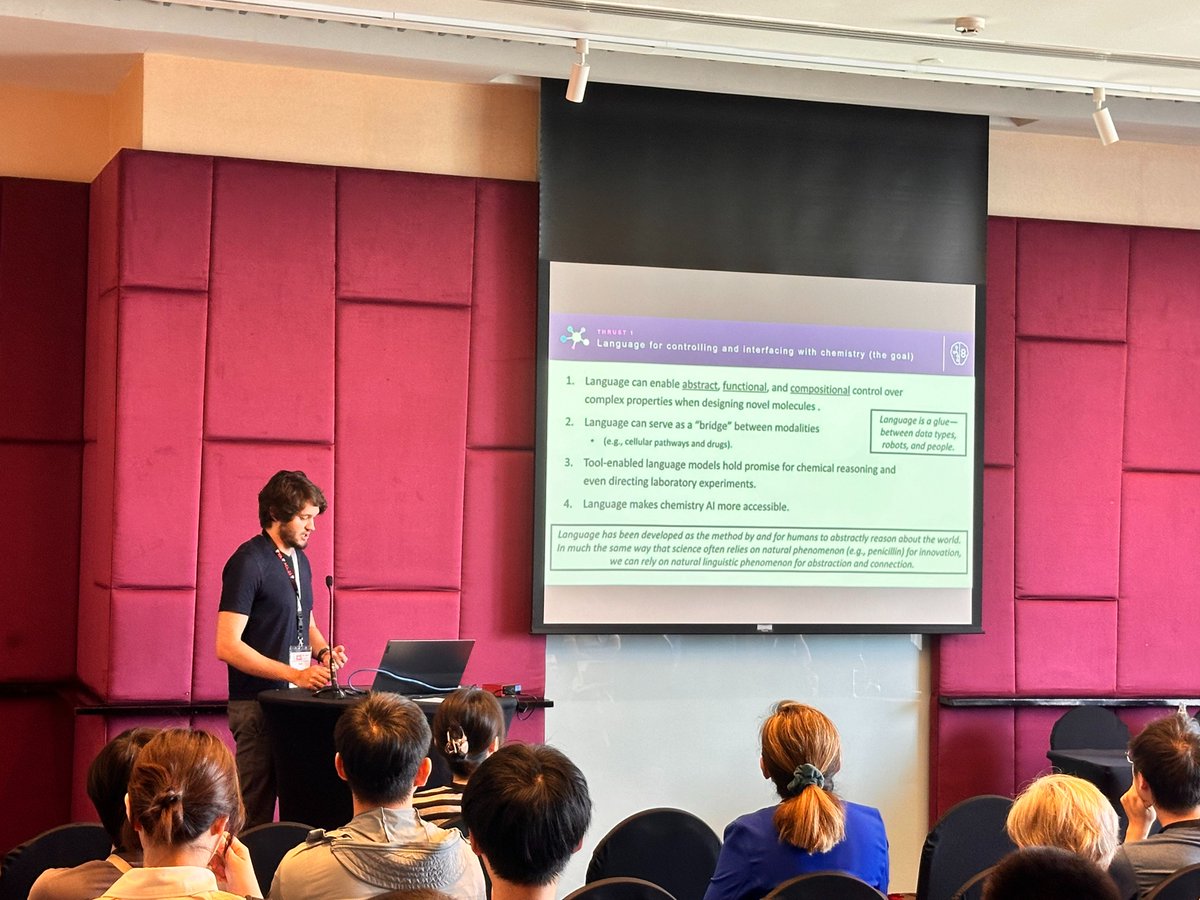 🗓️ AI4Science BoF Session at #ACL2024

📅 Date: August 14 
🕥 Time: 10:30 AM - 12:00 PM 
📍 Location: Room Lotus 10, 22nd floor

Agenda:
🎤 Keynote by <a href="/CarlEdwards_NLP/">Carl Edwards</a>: 30 mins
🎤 Keynote by <a href="/YinFang1105/">Yin Fang</a>: 30 mins
🗣️ Panel Discussion: 30 mins with <a href="/CarlEdwards_NLP/">Carl Edwards</a>, Dr.