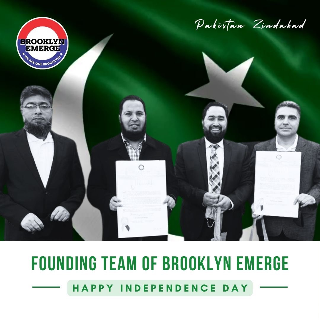 BrooklynEmerge (@emergebrooklyn) on Twitter photo Happy Independence Day #Pakistan
From the founding team #BrooklynEmerge
<a href="/ZakaryaUdiyana1/">Zak Khan</a> <a href="/haroon_azan/">haroon ur rasheed</a> <a href="/Nisarkhalil11/">Nisar Khan</a> <a href="/SahibzadaShabir/">Sahibzada Shabir</a> Happy Independence Day #Pakistan
From the founding team #BrooklynEmerge
<a href="/ZakaryaUdiyana1/">Zak Khan</a> <a href="/haroon_azan/">haroon ur rasheed</a> <a href="/Nisarkhalil11/">Nisar Khan</a> <a href="/SahibzadaShabir/">Sahibzada Shabir</a>