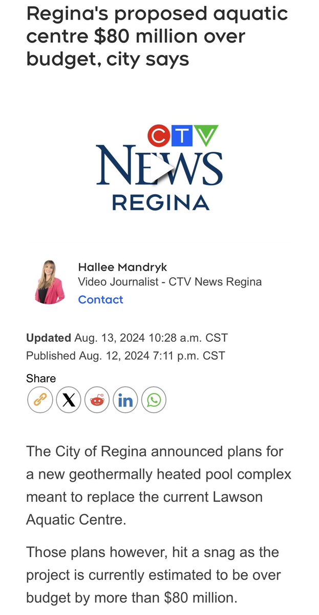 Surpise surpise, yet another project that’s what? You guessed it, OVER BUDGET! It’s only been a couple months since they announced where the funding was coming from, and it’s already $80million over budget. Where is the financial responsibility???