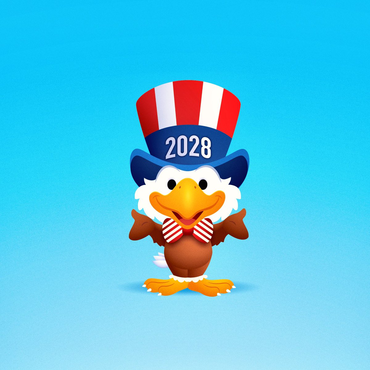 jmaruyama's tweet photo. Bring Sam back in 2028. Would love a line of retro merch. #SamEagle #Olympics2028LA https://t.co/3pe46XAZdE