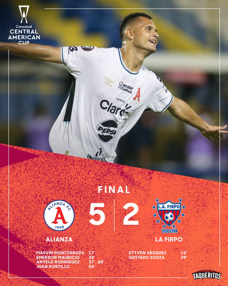 Primera victoria de <a href="/AlianzaFC_sv/">Alianza Fútbol Club</a> en #CopaCentroamericana 

Presentado por <a href="/SnacksYummies/">Snacks Yummies</a>