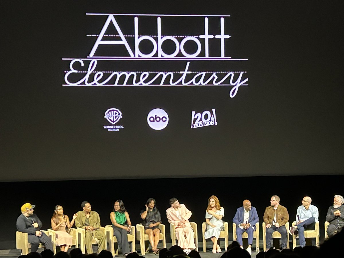 As a #screenwriter and former  #teacher this was so fun. Love <a href="/AbbottElemABC/">Abbott Elementary</a> .