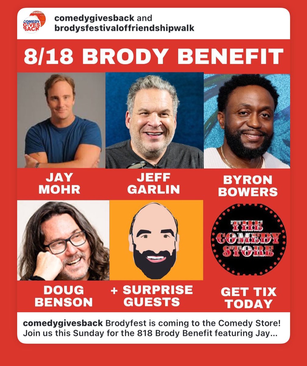 <a href="/mattrife/">Matt Rife</a> Love it Rife!! Would you come perform at our Brody Stevens benefit show at The Comedy Store this Sunday!! 🙏👍❤️