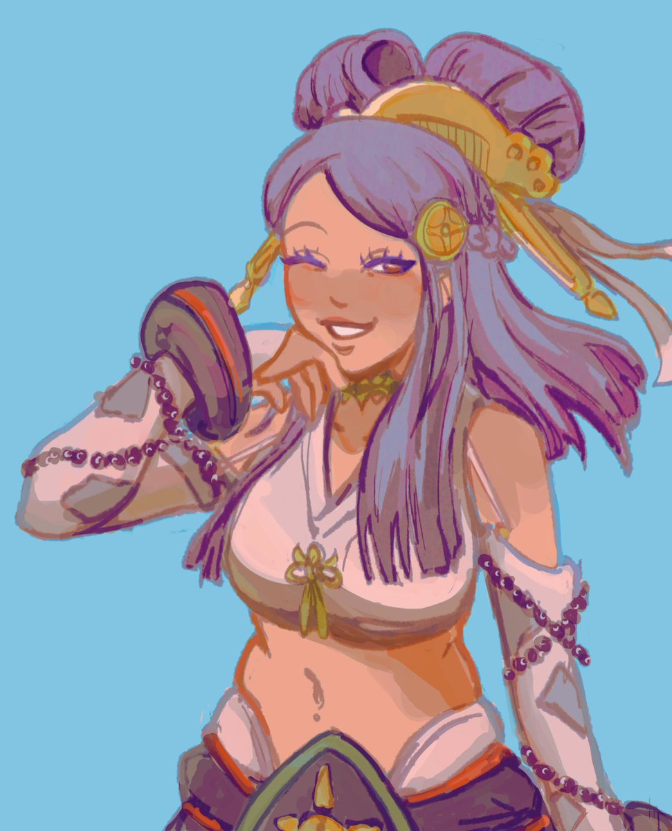 hypsclera's tweet photo. orochi doodle for my roommate who’s playing fates rn <3 https://t.co/xghsQ2wUsR