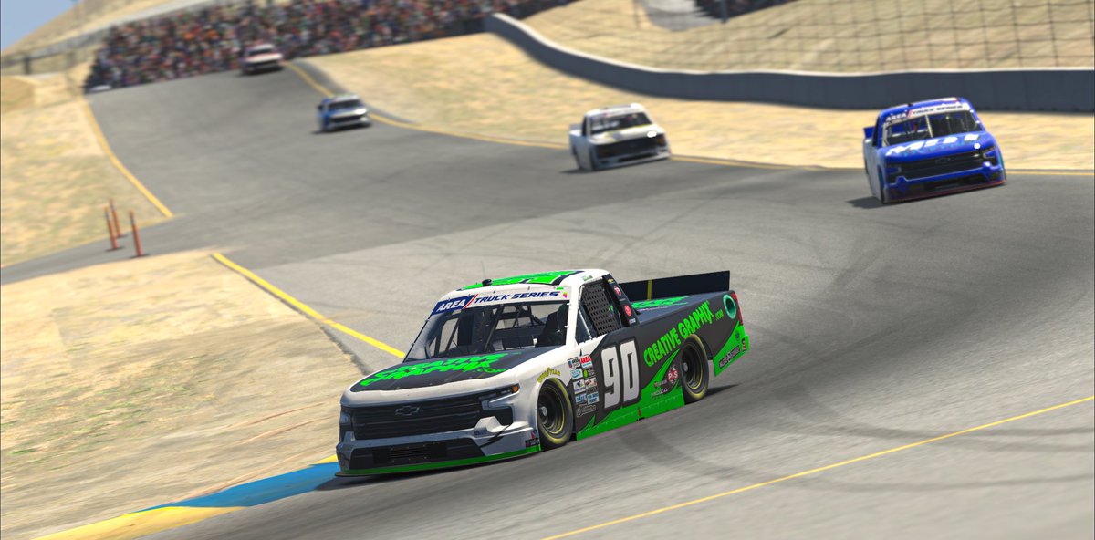 Devon7Johnson's tweet photo. Started P34 Finished P31 was able to make the fuel last all race and tried to stay out of the way.. we are going to probably my 2nd favorite track North Wilkesboro. See y’all there! 

Picture credit @savejordxn https://t.co/PHGhRZHATg
