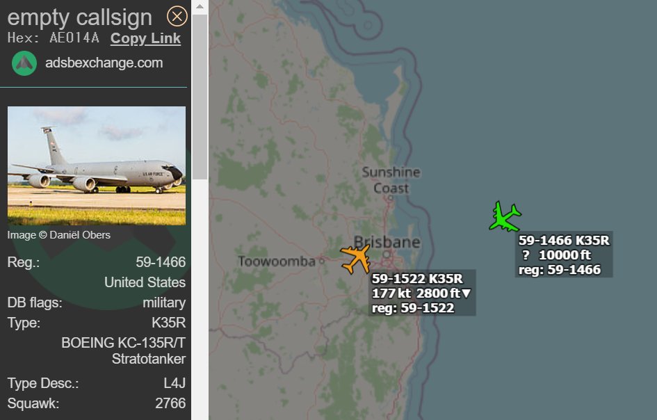 FMilcoms's tweet photo. FRESH 75 and 76 #AE014A approaching YAMB. https://t.co/5znhWiv4Ua