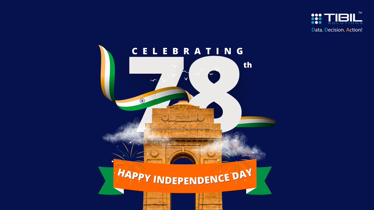 TibilSolutions's tweet image. This Independence Day, as we celebrate our nation&apos;s freedom, let&apos;s also celebrate the freedom that data brings to businesses. Tibil Solutions is your partner in achieving this. 
Happy Independence Day!