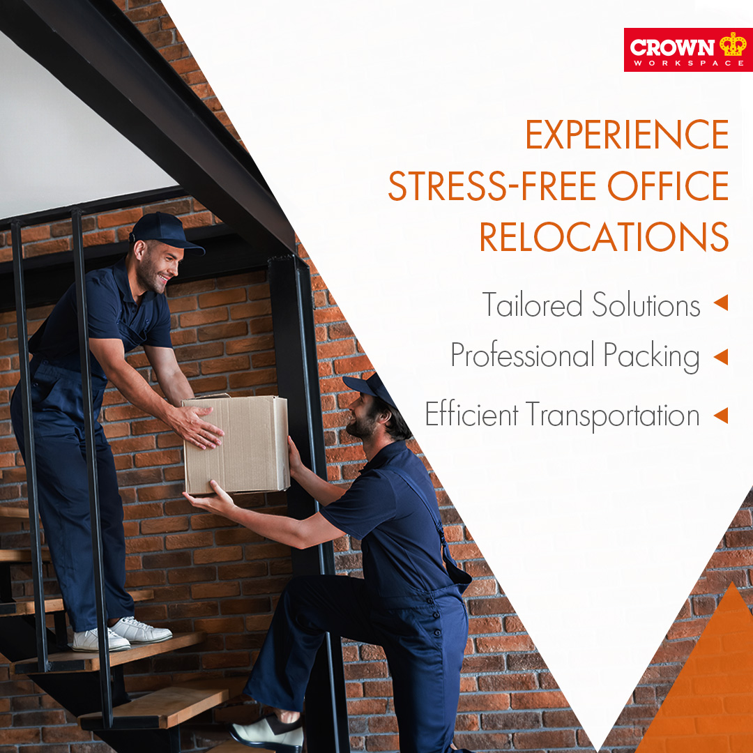 CrownWorkspace's tweet image. Expert relocation goes beyond logistics. We help you align your relocation with your business goals, ensuring minimal to no interference with your daily operations. Partner with us today: crownworkspace.com/in/services/of… ​

#CWSIndia #BusinessMove #SeamlessTransition #ProductivityFirst