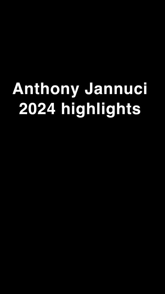 Anthony Jannuci class of 25’ highlights
Short but sweet