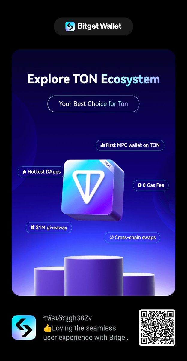 Woonsenlittle's tweet photo. 👍Loving the seamless user experience with BitgetWallet！
👀Discover the next hit on TON before anyone else.
https://t.co/RRZTKCA90O https://t.co/Zzw5ceYjy4