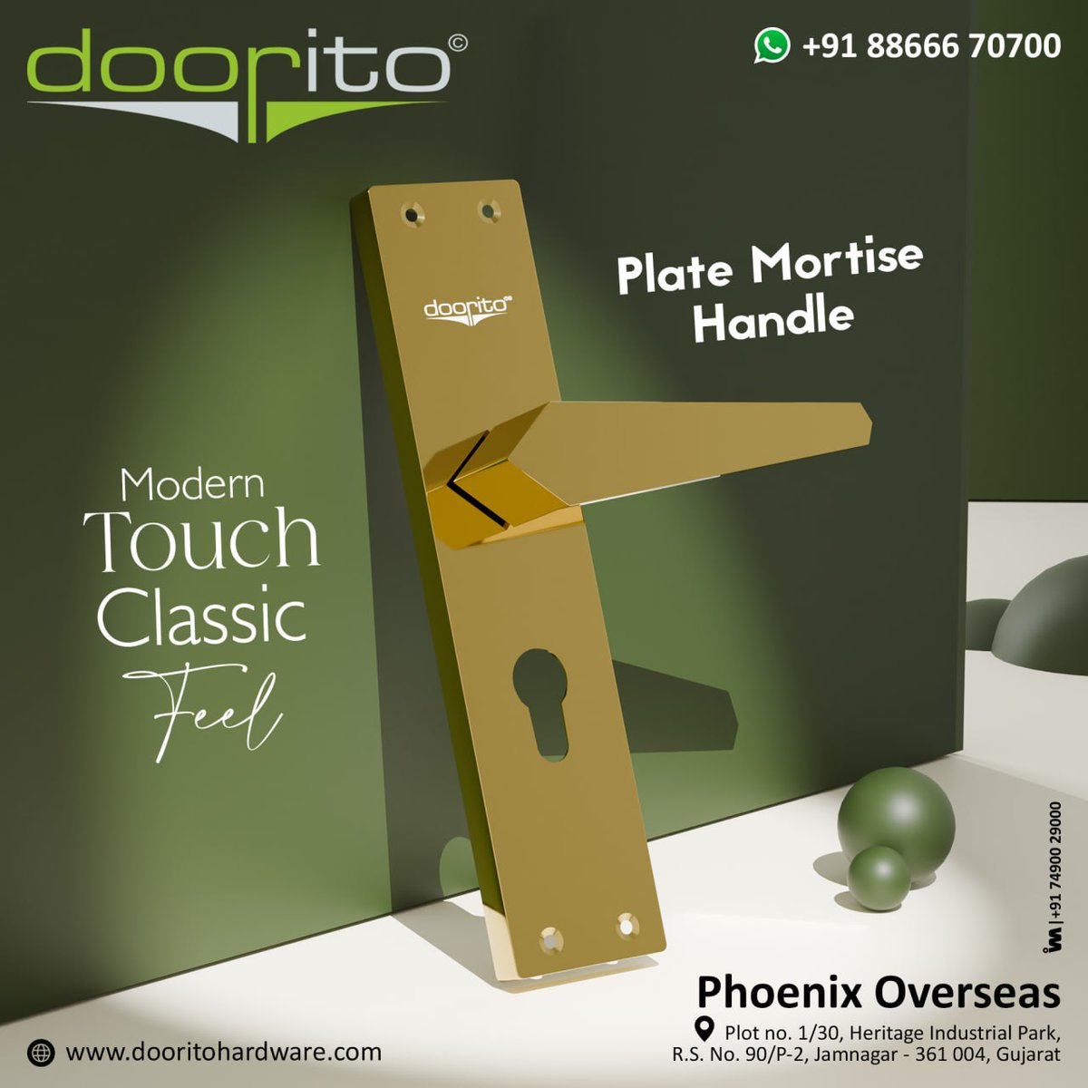 ibais_hardware's tweet photo. PHOENIX OVERSEAS (JAMNAGAR)

For enquiry via WhatsApp click:
https://t.co/4hjYpU412A

Mr. Vishal Murani - 97143 17819
#mortisehandle #doorhandle #handle #hardwarefitting #pullhardware #homedecor 
.
@ibais_hardware https://t.co/IRY4Rz7rRT
