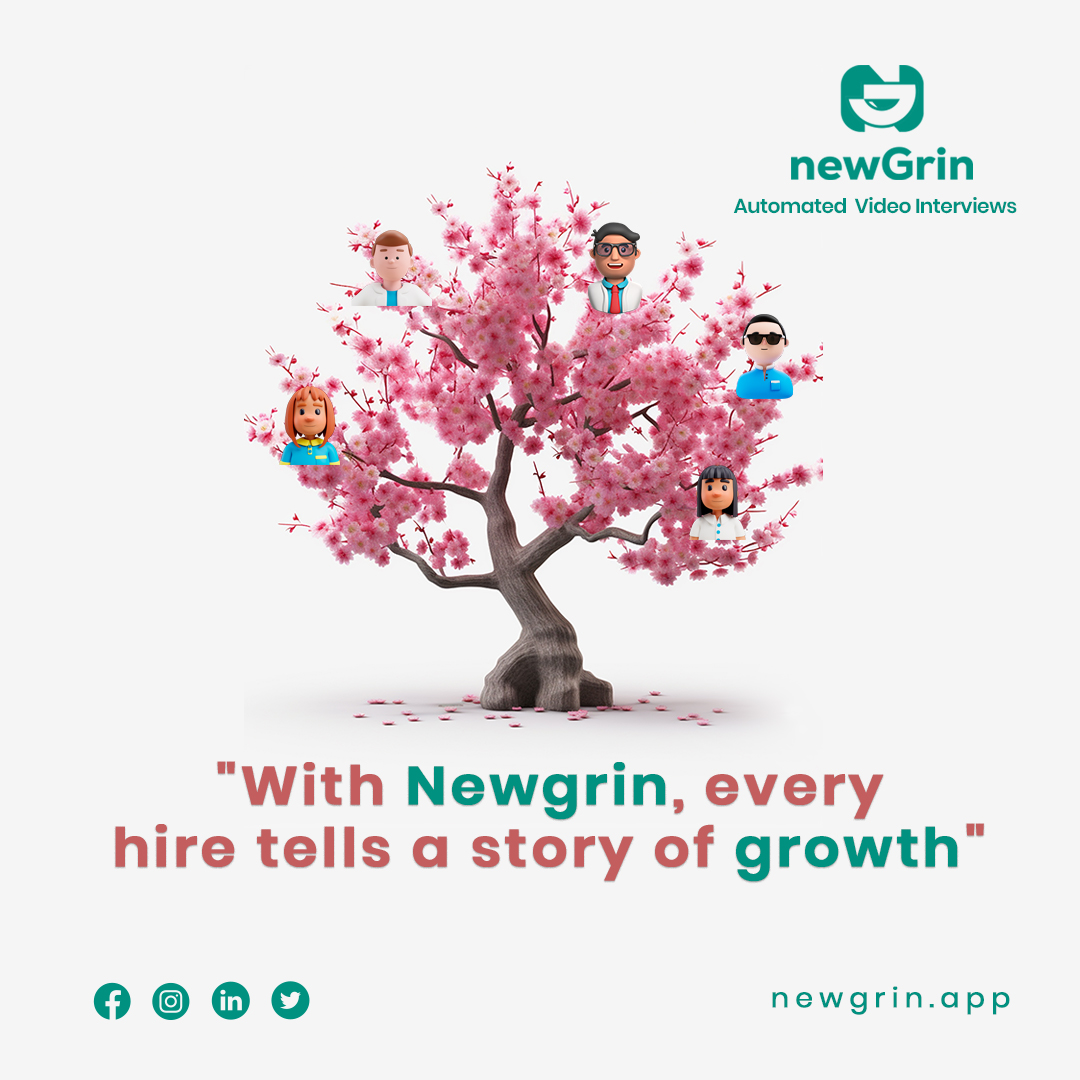 newgrinapp's tweet image. With Newgrin, each candidate you bring on board adds a unique chapter to your company&apos;s story. Let’s grow together!

tinyurl.com/newgrin

#Recruitment #GrowthMindset #AutomatedInterviews #HiringSolutions #Newgrin #HRTech #CareerGrowth #HiringSuccess #TalentAcquisition